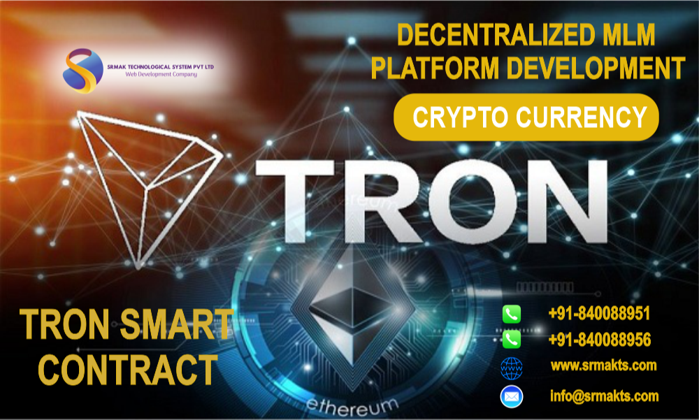 Tron Smart Contract MLM Software | Tron Based MLM | Smart Contract MLM on TRON