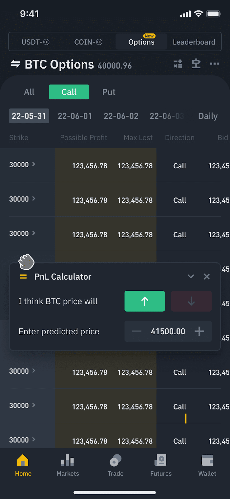 Binance Futures Position Calculator