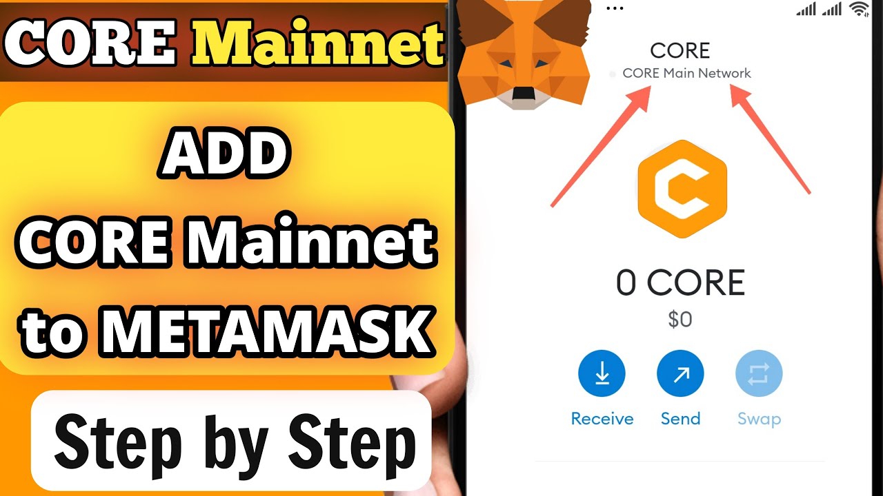 Add CORE to MetaMask | cryptolog.fun
