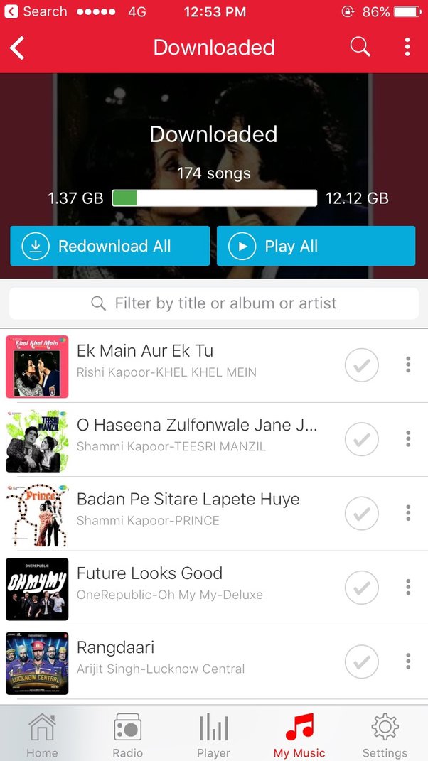 Older versions of Wynk Music (Android) | Uptodown