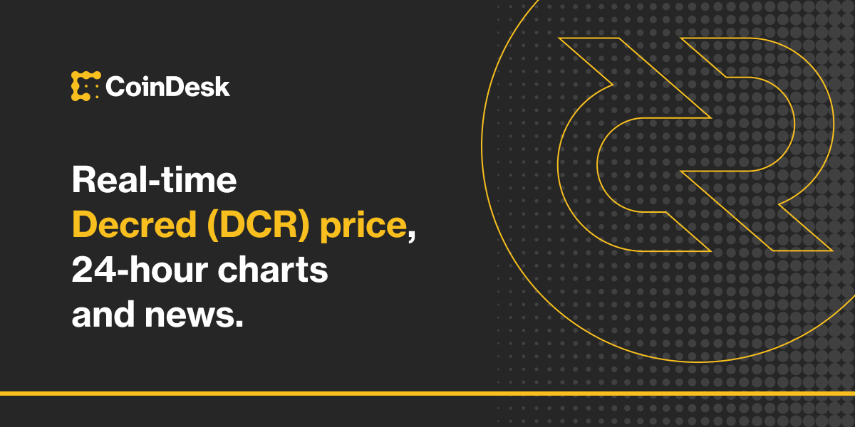 DCRUSDT Charts and Quotes — TradingView