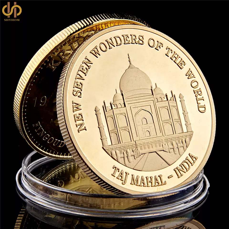 TAJ MAHAL 3 Oz Silver Coin $10 Solomon Islands -