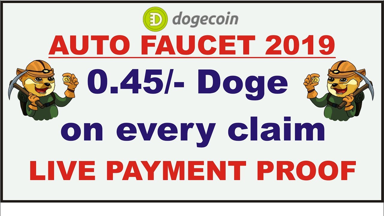 DOGECOIN FAUCET INSTANT PAYMENT IN FAUCETPAY