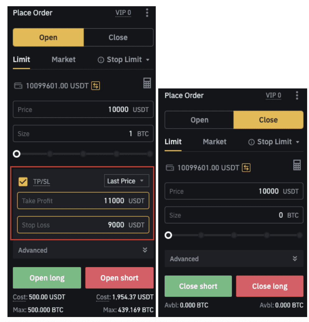 What is Stop Limit Order? Binance Spot Limit