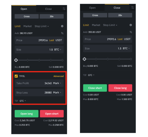 How do I place stop loss for a stop market order? - Futures API - Binance Developer Community