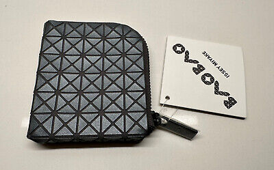 BAO BAO ISSEY MIYAKE Black & Gold Clam Wallet | cryptolog.fun