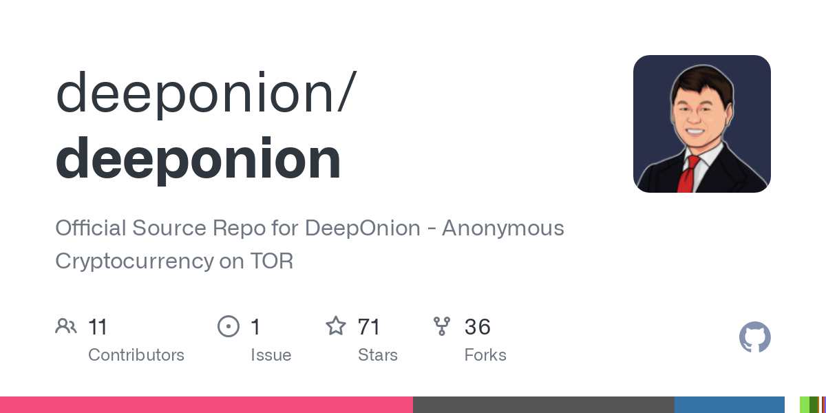 GitHub - deeponion/deeponion: Official Source Repo for DeepOnion - Anonymous Cryptocurrency on TOR