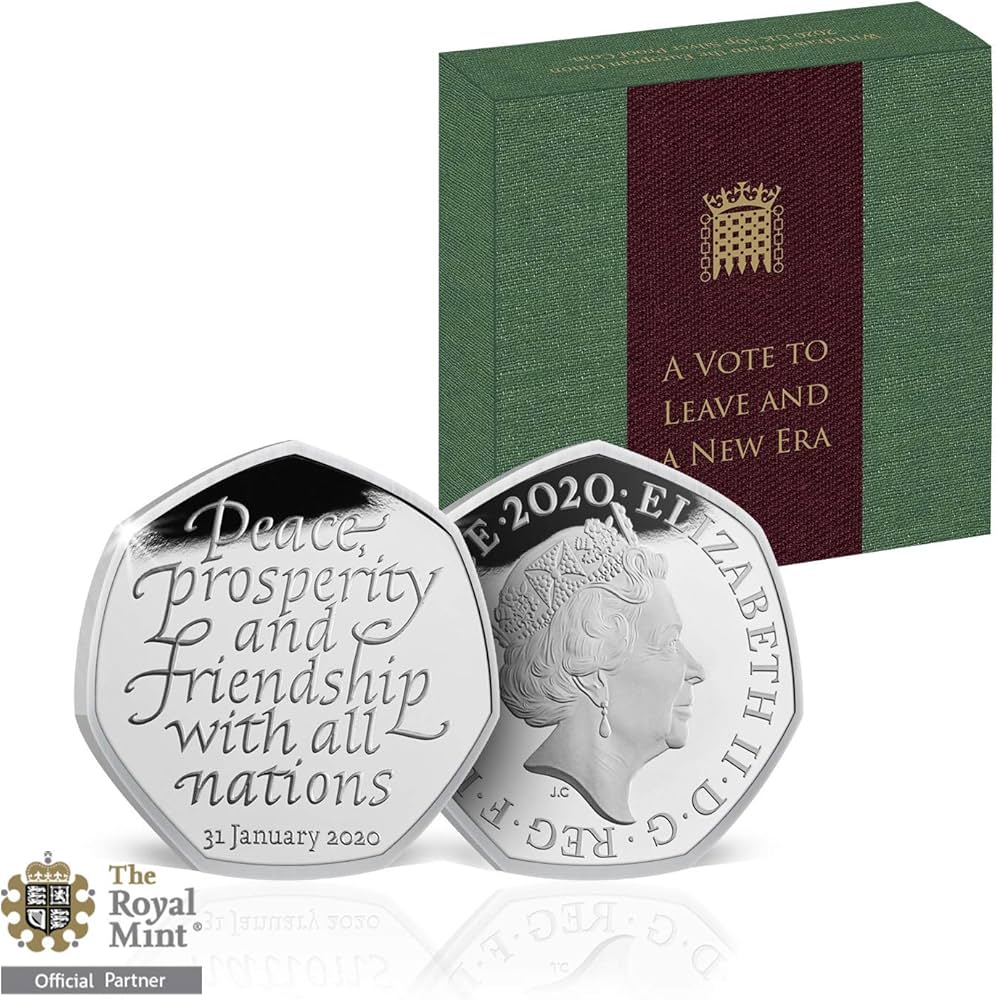 Buy Silver 50p / Fifty Pence Proof United Kingdom Coins