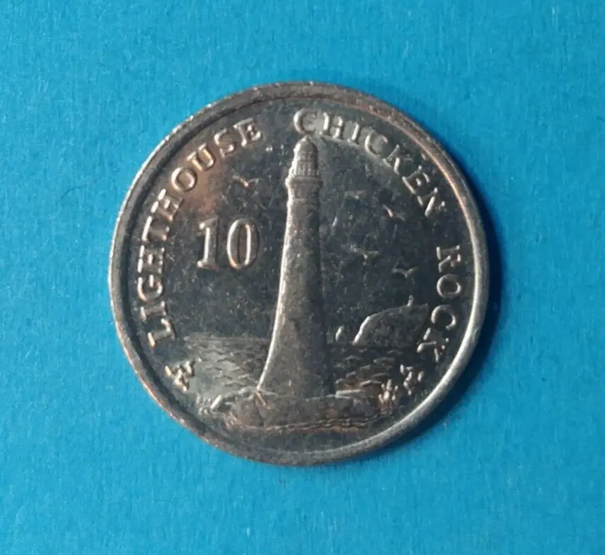 10P PENCE LIGHTHOUSE Chicken Rock Isle Of Man Coin Collectable Circulated £ - PicClick UK