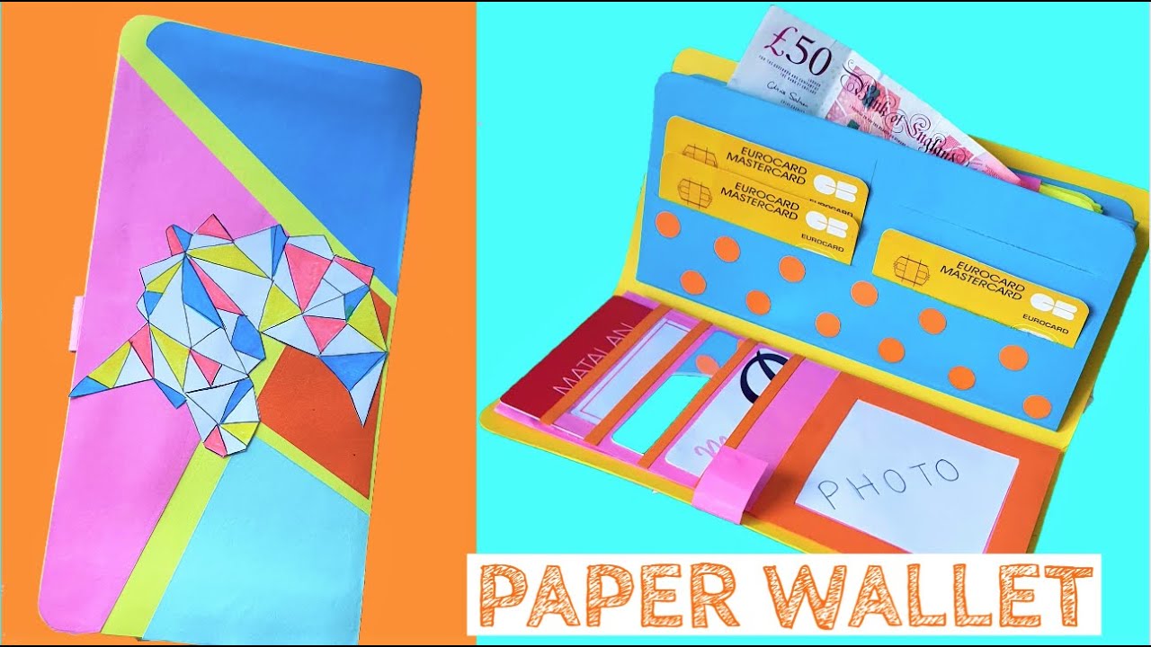 How to Make a simple origami paper wallet for beginners « Origami :: WonderHowTo