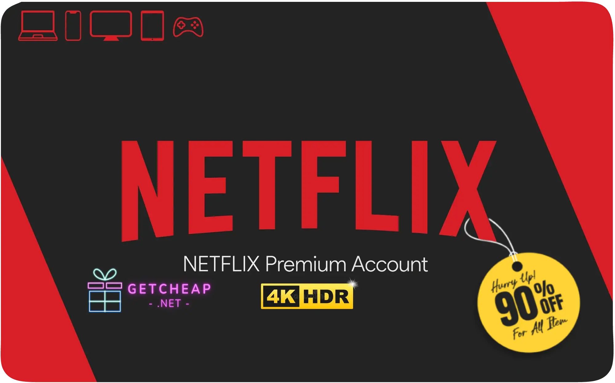 Buy Cheap Netflix Account | Premium account | € only!