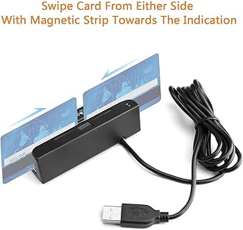 ITOSAYDE USB Magnetic Credit Card Reader - New Nepal | Ubuy