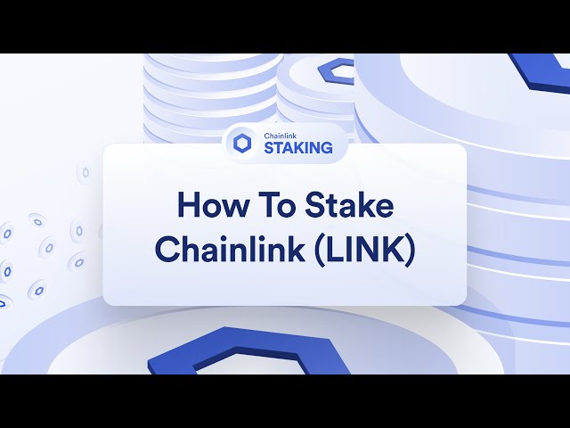 How to stake Chain-link - KoinX