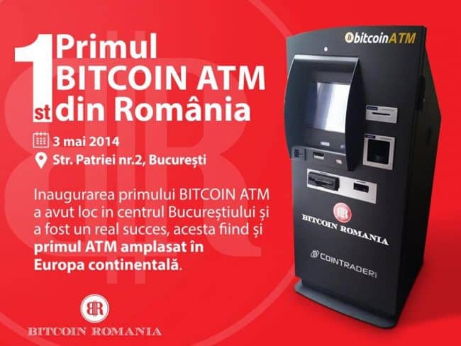 Bitcoin ATM machine in Bucharest at Bitcoin Romania - Robocoin Kiosk |