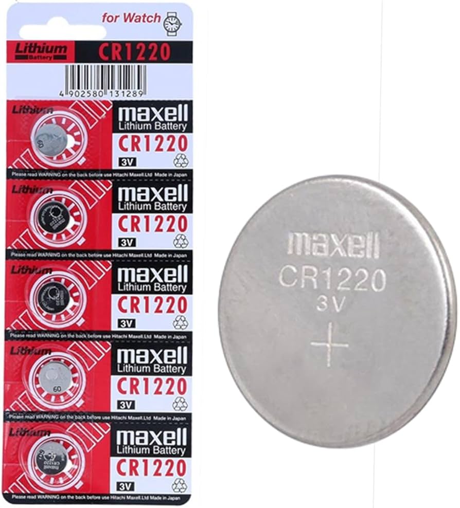 Maxell CR 3V mAh Lithium Coin Cell Blister of 5