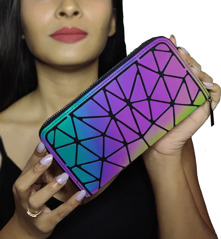 Buy Reflective Holographic Wallet India – Uneek