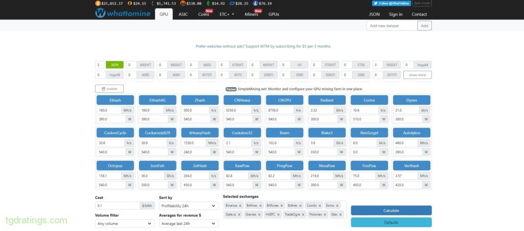 #1 Bitcoin Mining Calculator for Hash Rate ( Profits)