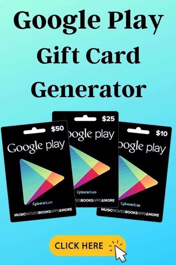 $ Google Play Gift Cards Generator Free New Working Updated