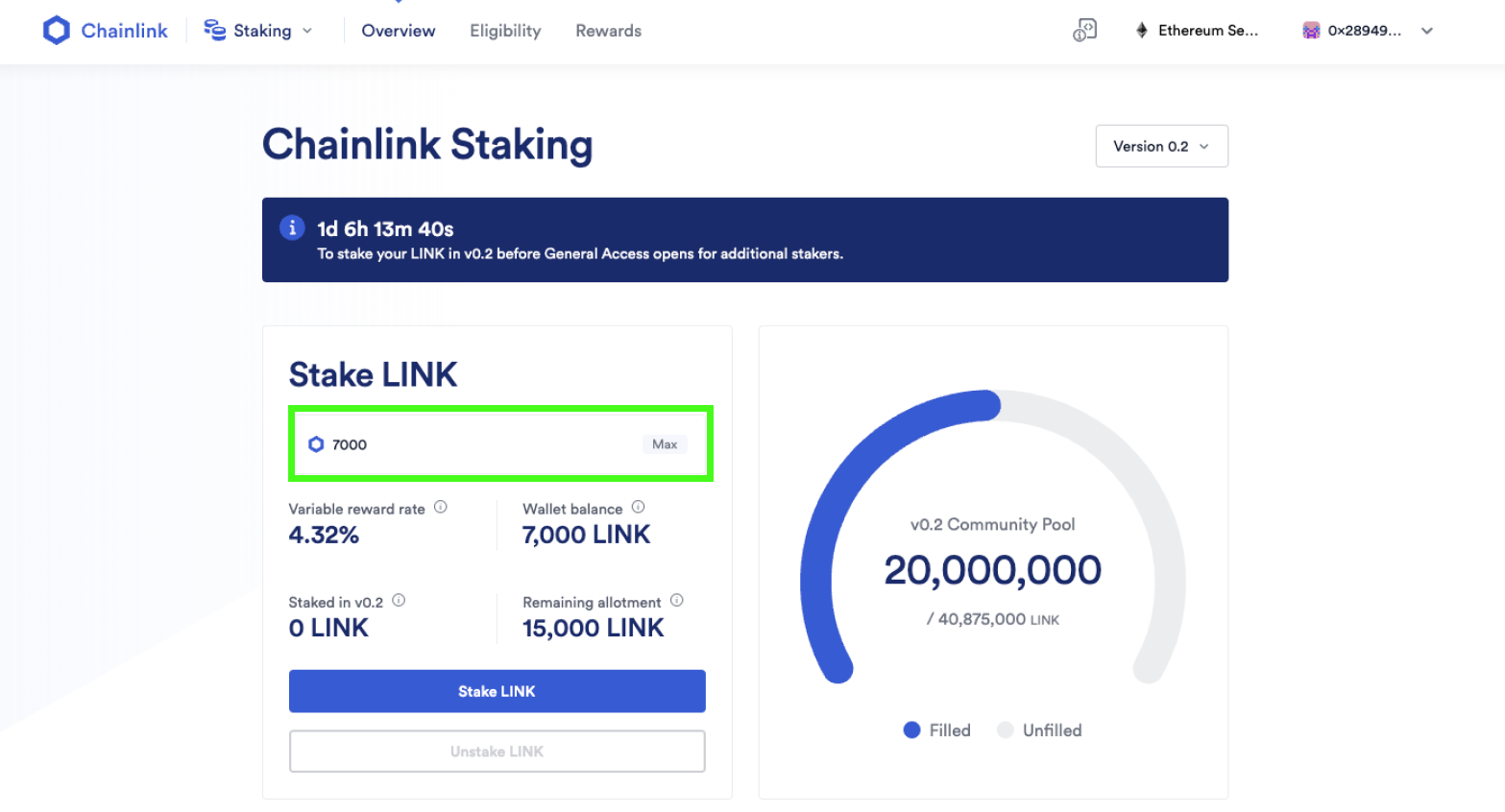 cryptolog.fun Unveils New Features for Its Chainlink Staking Program