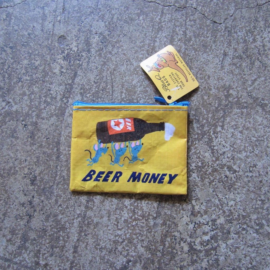 BEER MONEY COIN PURSE - Coriander