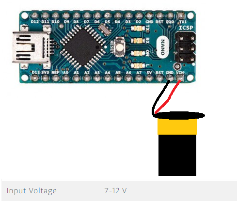 Powering an Arduino from a Coin Cell | μF