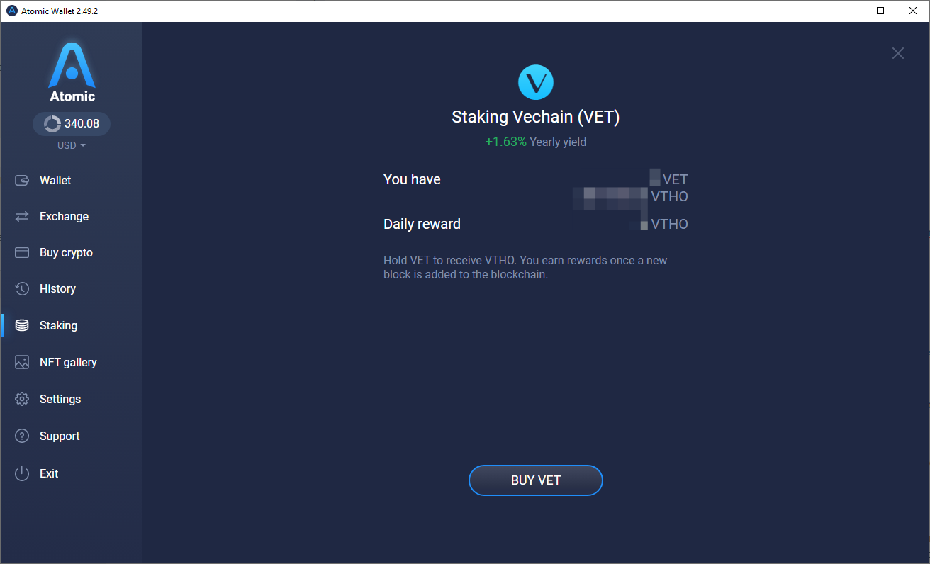 VeChain VET Staking Rewards: VET Staking Calculator | Bitcompare