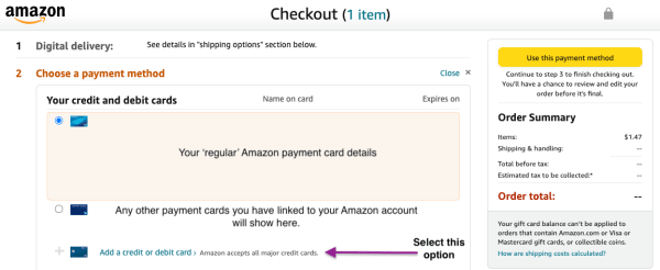 How to use a Vanilla Gift Card on Amazon - Android Authority