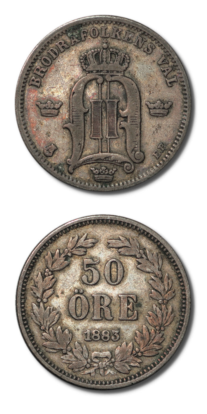 50 Ore , Haakon VII () - Norway - Coin - 