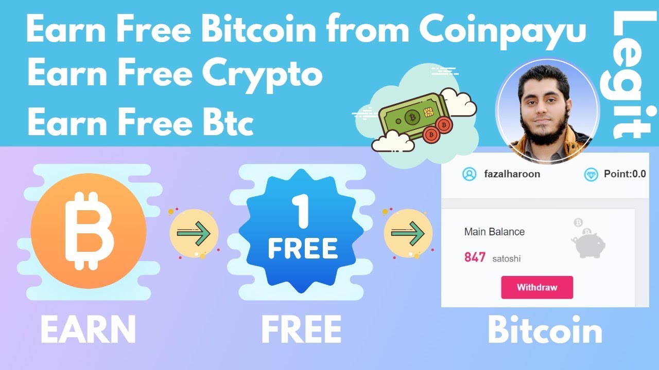 Earn Free Bitcoin, Get Free BTC Now and Online