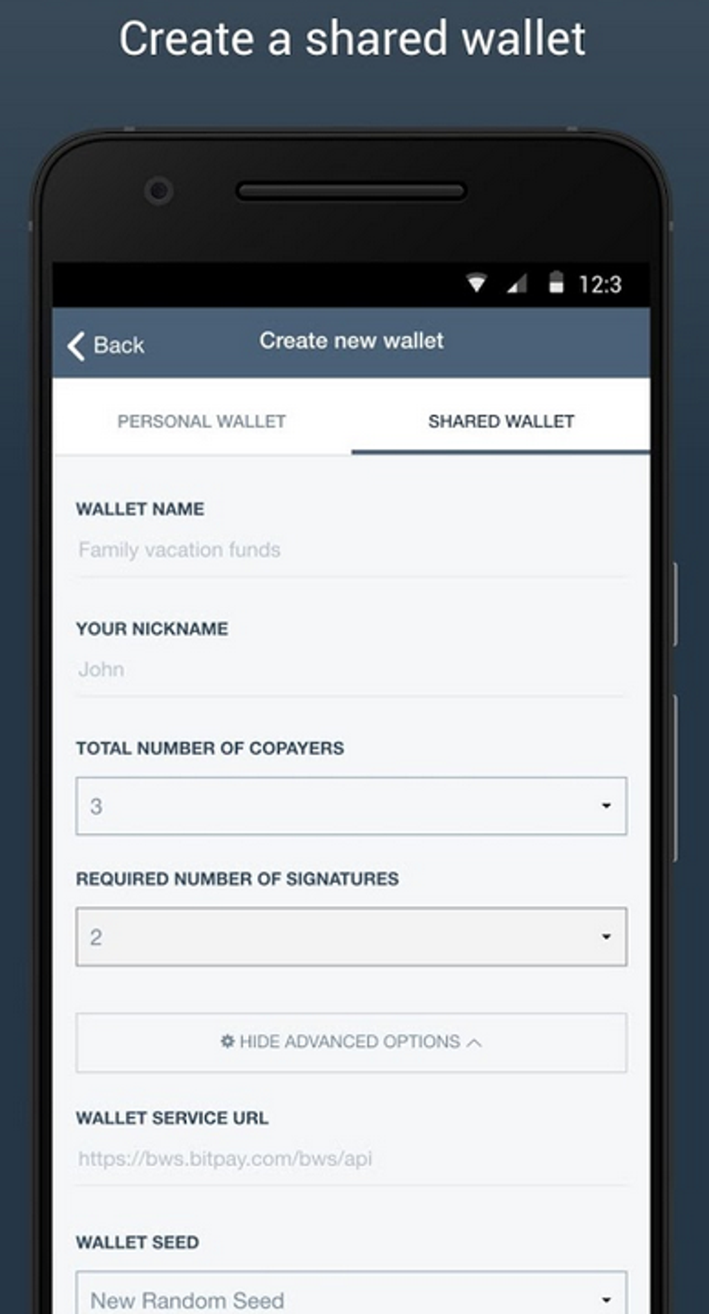 Copay Bitcoin Wallet APK (Android App) - Free Download