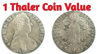 Austrian Maria Theresa Thaler Silver coin