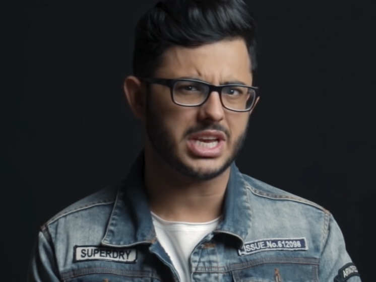 CarryMinati's YouTube Channel Hacked To Stream Bitcoin Scam