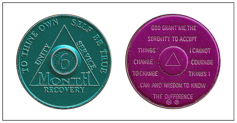 AA Medallions | AA Tokens | Sobriety Coins | Assorted Recovery Medallions | Sober Medallions