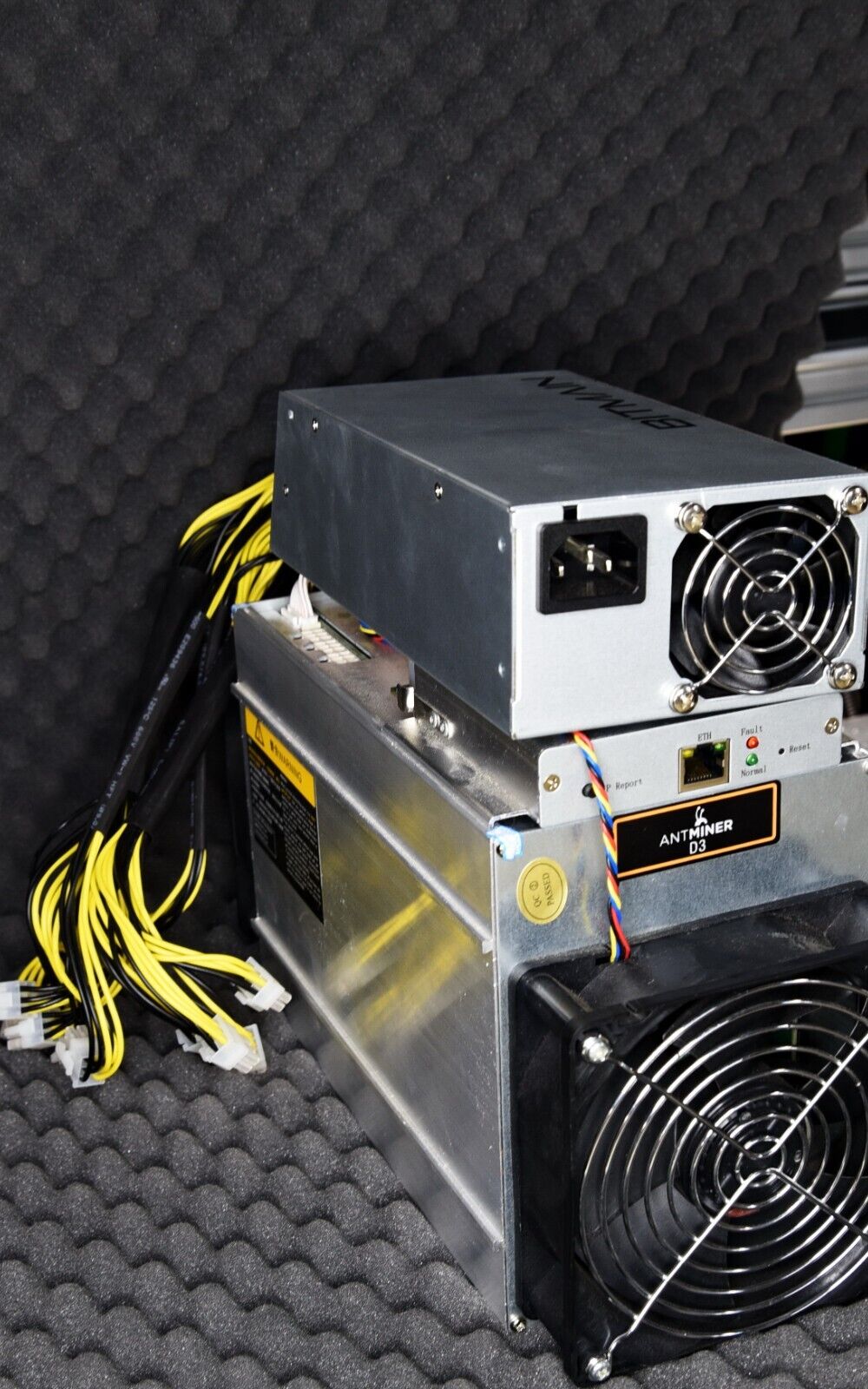 Bitmain Antminer D3 17GH/S Dash Coin Miner - CryptoMinerBros