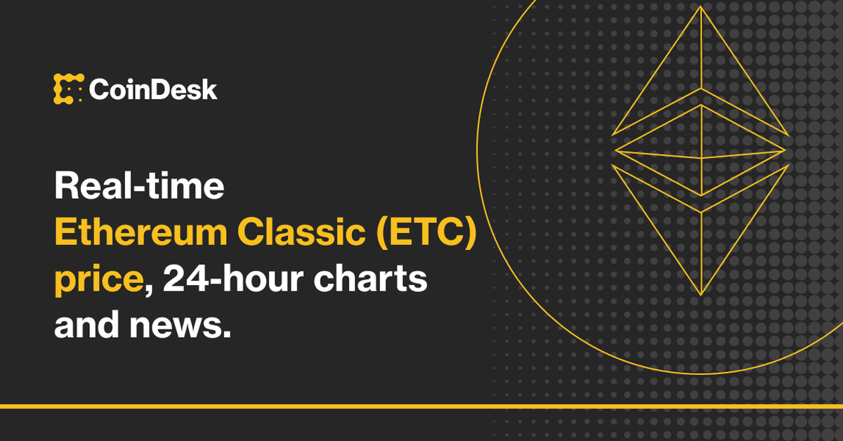 Ethereum Classic USD (ETC-USD) Price, Value, News & History - Yahoo Finance