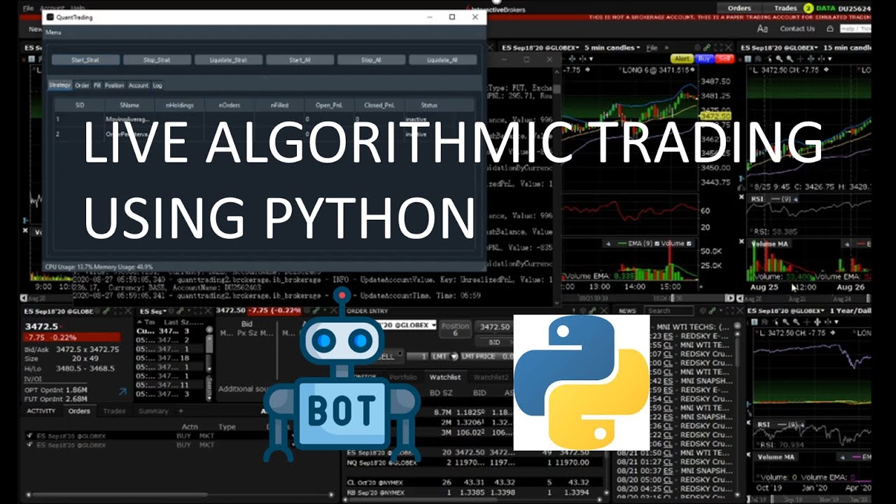 Automated Trading using Python - GeeksforGeeks