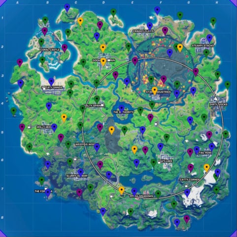 Fortnite: Where To Find All XP Coins - Chapter 2 Season 4 Week 1