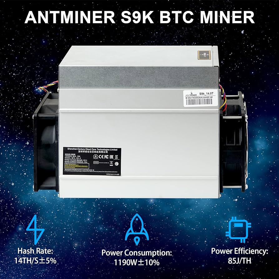 China Antminer S9K 14T， ASIC Mining Machine Manufacturer and Supplier | Arelink