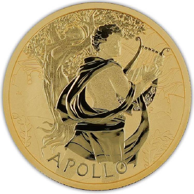 Pre-Owned US Apollo 11 50th Anniversary $5 Gold Proof Coin | Out Of Stock | Atkinsons Bullion