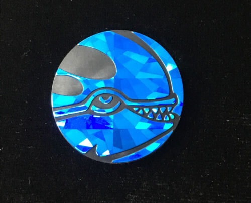 Black & Blue Clear Kyogre Coin | Magic Madhouse