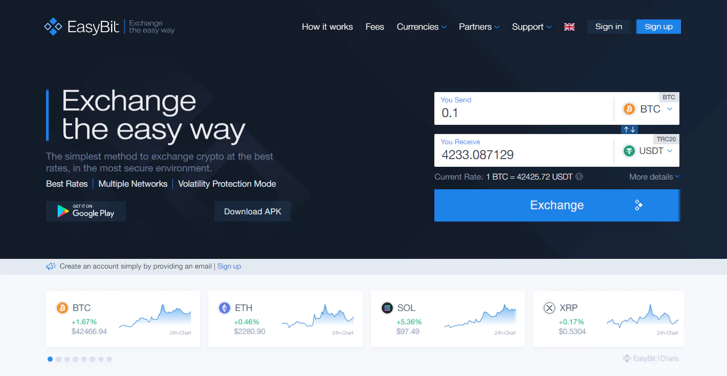 Online Crypto Exchange Platform with the Best Rates | cryptolog.fun