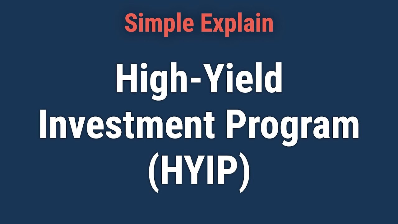 High-Yield Investment Programs | cryptolog.fun