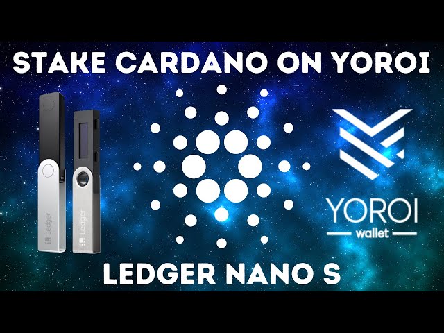 Staking with Ledger Nano in Yoroi