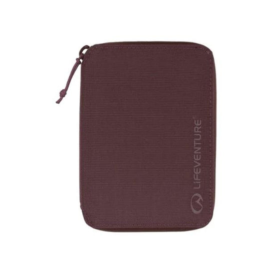 The Messy Corner Mini Travel Wallet – Purple Bird | Luxury Indian Gifting