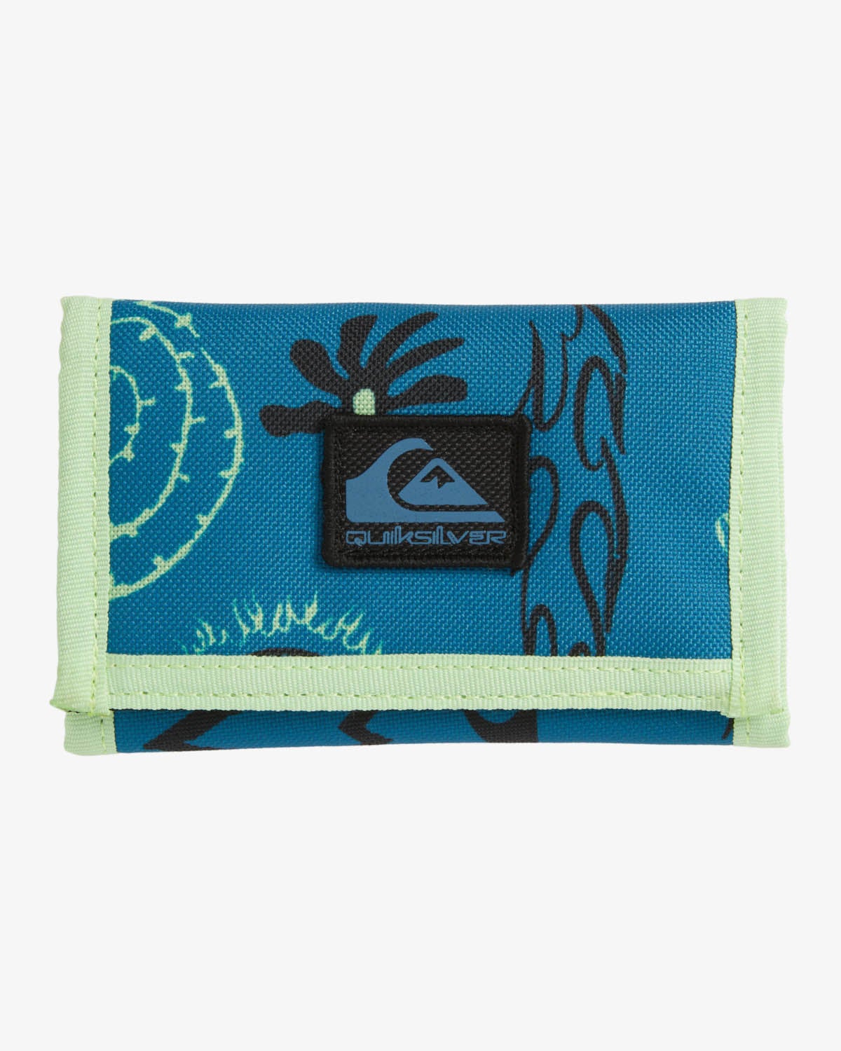 Quiksilver Freshness Wallet - Bonnie Blue Classic Flower | Moment Surf Company