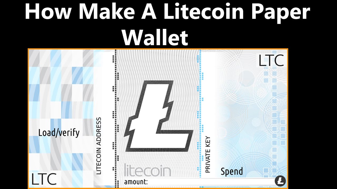 Secure and Convenient Litecoin (LTC) Paper Wallet Solution