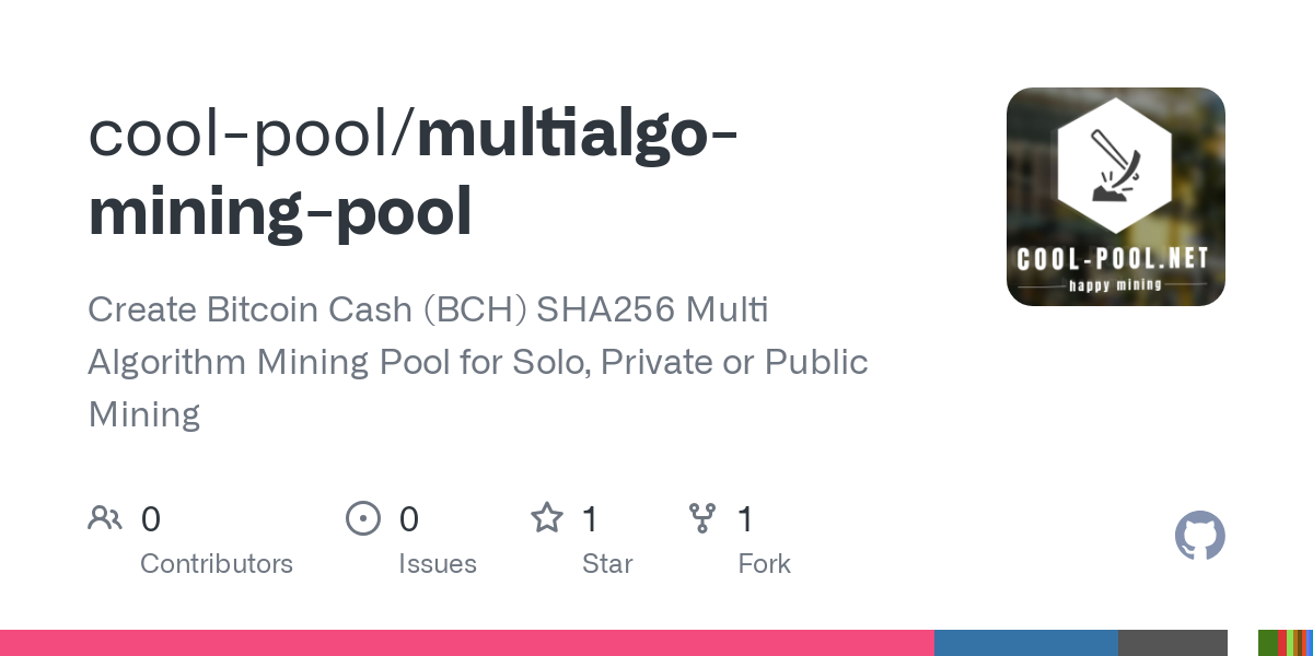 Bitcoin Cash Solo Mining Pool - cryptolog.fun - BCH