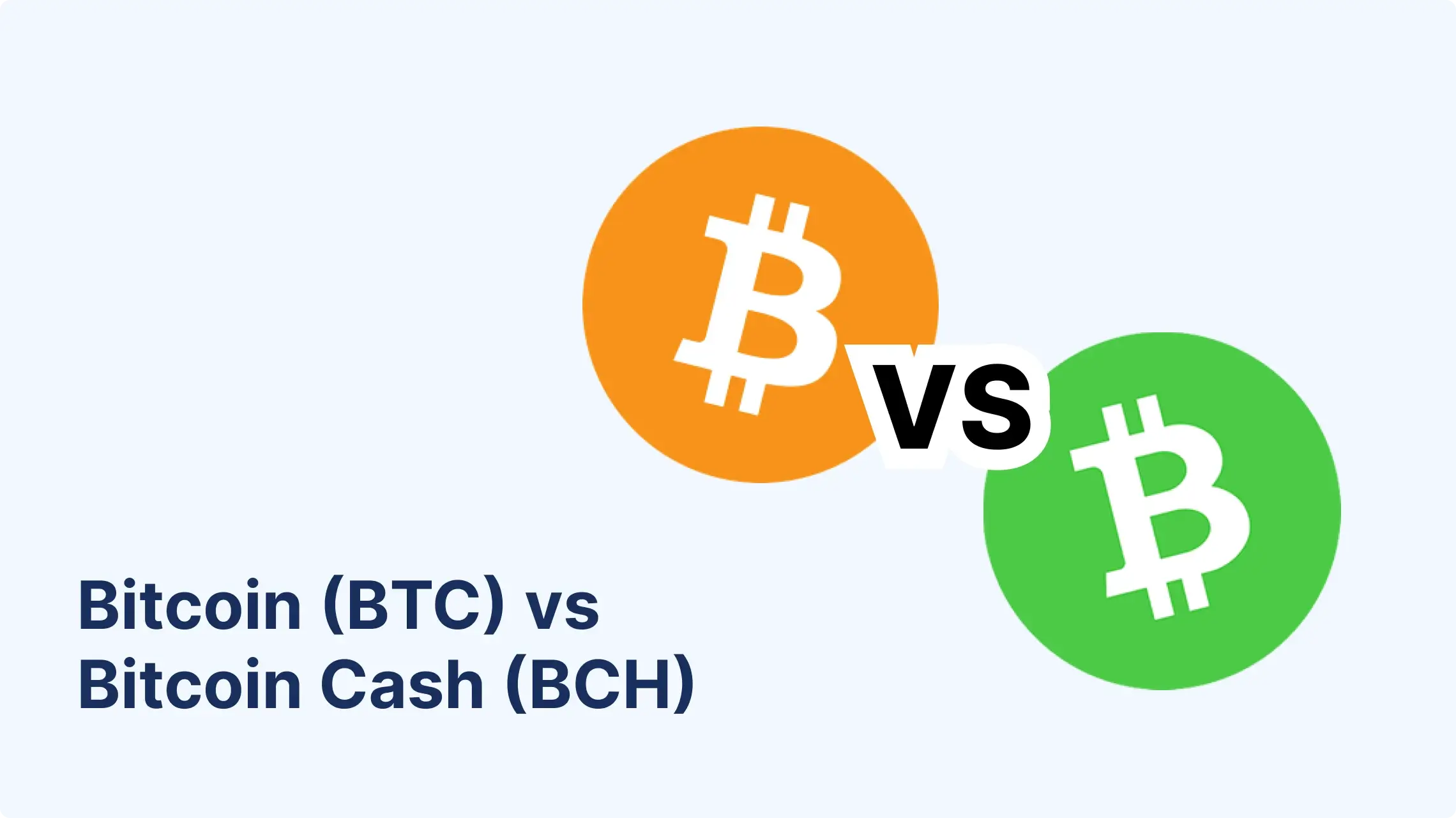 Learn to tell the difference between Bitcoin (BTC) And Bitcoin Cash (BCH)