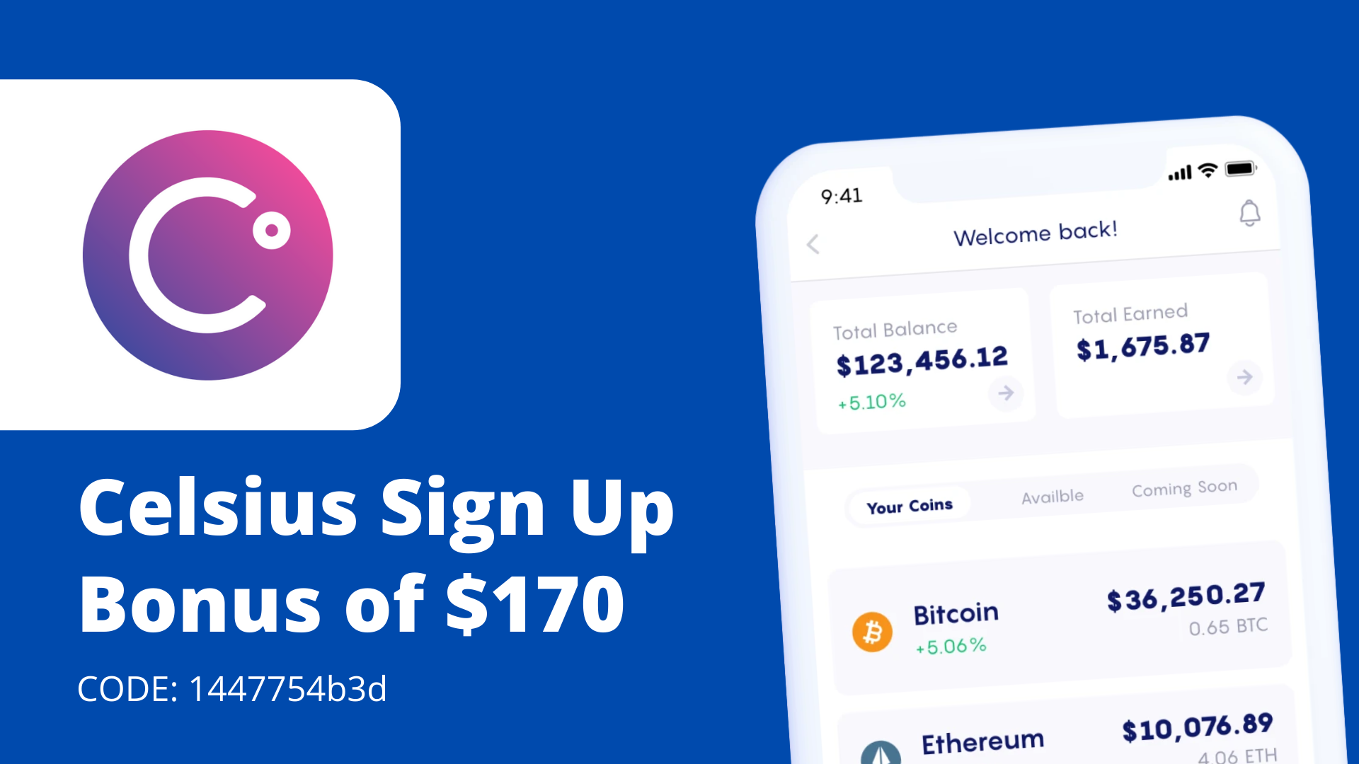 Celsius Network Promo Code Get Your $50 Bitcoin Bonus