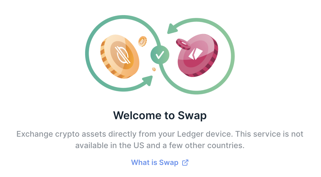 Swap crypto through Ledger with ParaSwap | Ledger